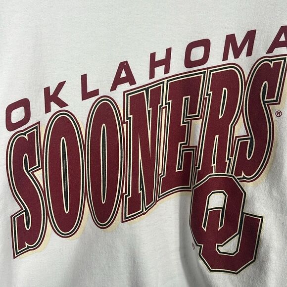 🔥🏈 True Vintage OKLAHOMA SOONERS Crewneck Sweatshirt - Men Sz L - GUC 🏈🔥 - Picture 7 of 9